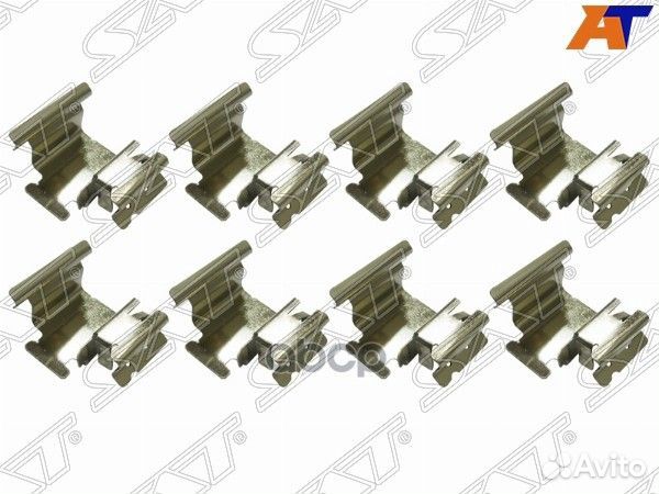 Комплект монтажный тормозных колодок FR toyota