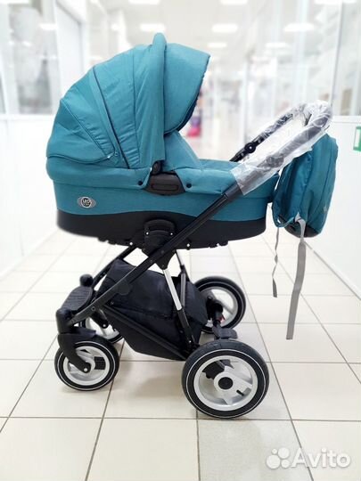 Коляска Счастье комбинированная 2в1