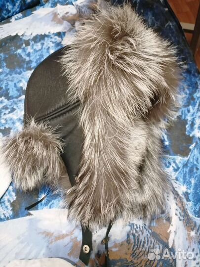 Шапка-ушанка натуральная