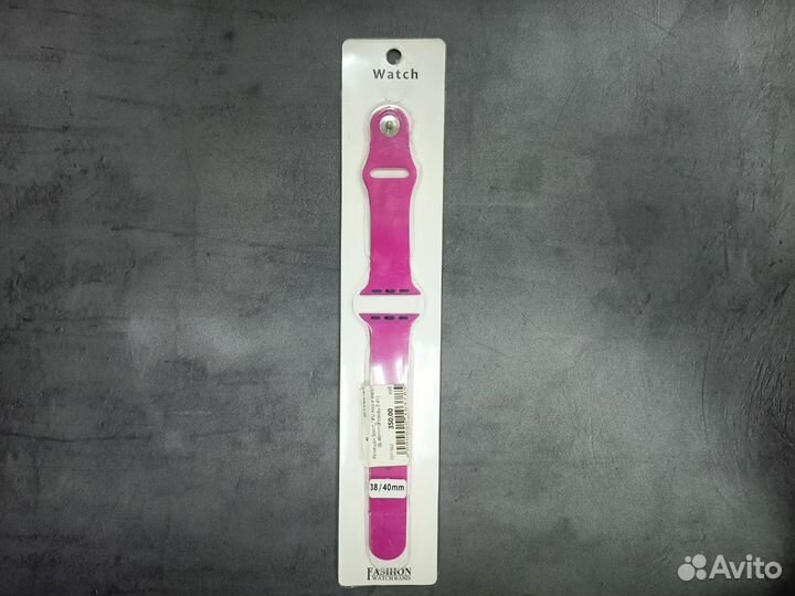 Ремешок Sport TPU Apple Watch 38-40mm (Розовый 41)