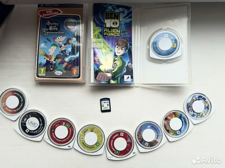 Обмен psp umd, ps vita картридж