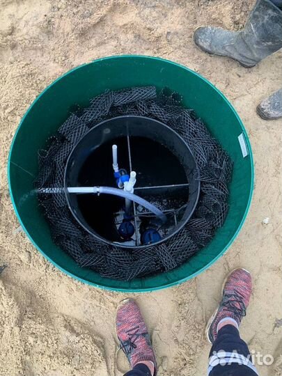 Установка септика без предоплаты