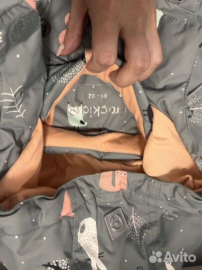 Зимний комбинезон crockid 86 92