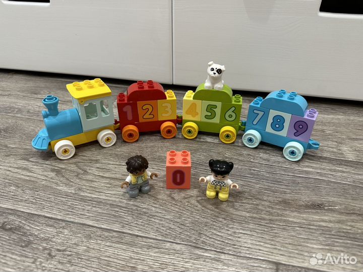 Lego duplo поезд 10954 отличное состояние