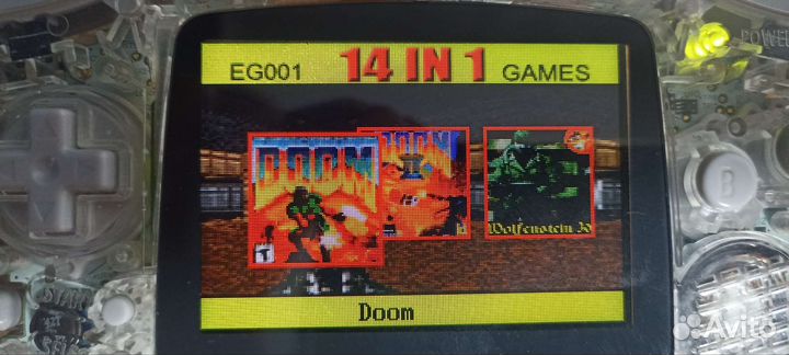 Картридж gameboy advance, 14 in 1