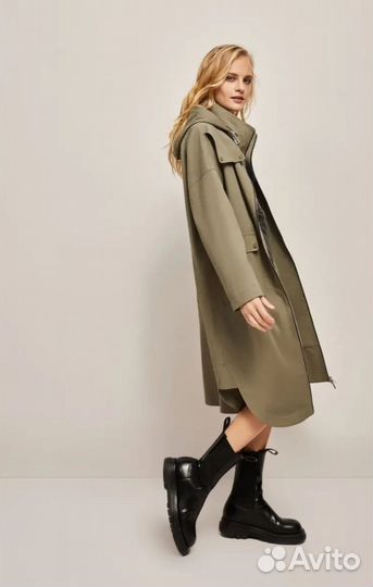 Плащ оверсайз Jazzevar тренч женский новый