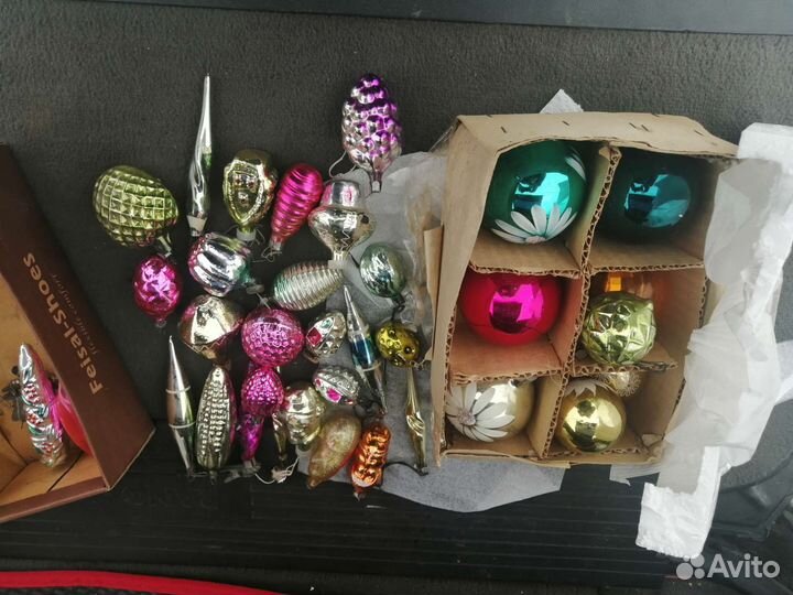 Елочные игрушки СССР