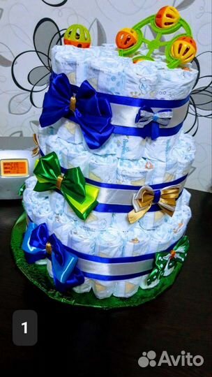 Торт из памперсов на заказ