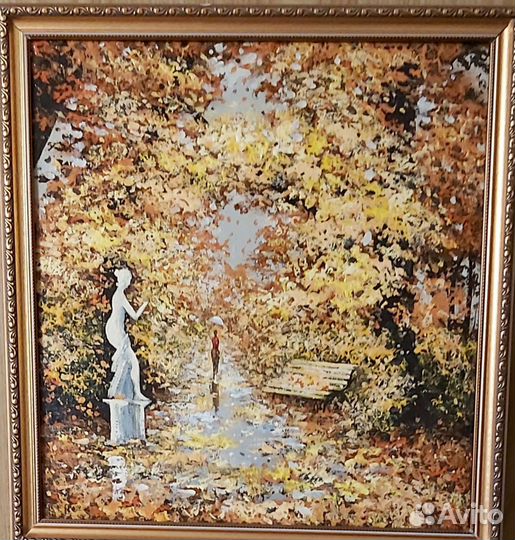 Картина маслом на холсте пейзаж