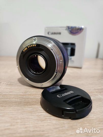 Объектив canon 50mm 1 8 stm