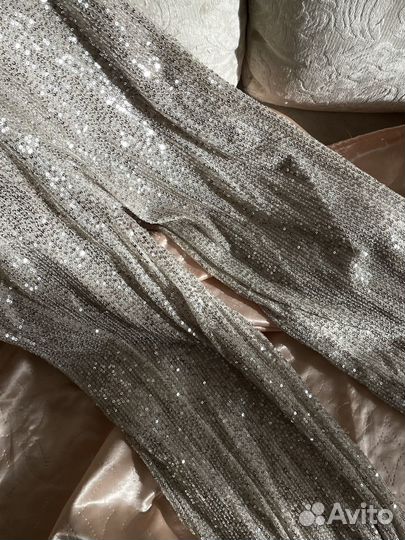 Брюки с пайетками