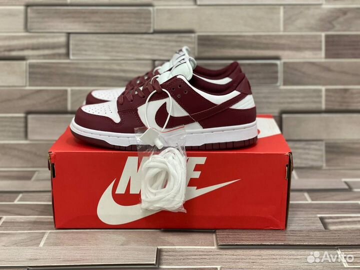 Кроссовки Nike Dunk Low Team Red (36-45)