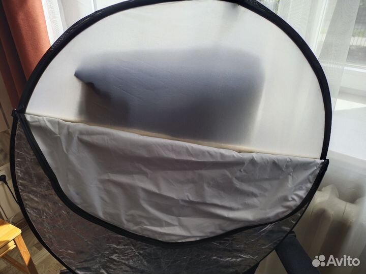 Набор студийная вспышка, стойка, софтбокс, отражат