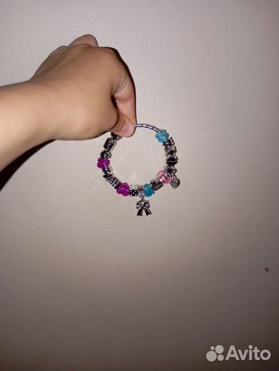 Серебряный брослет