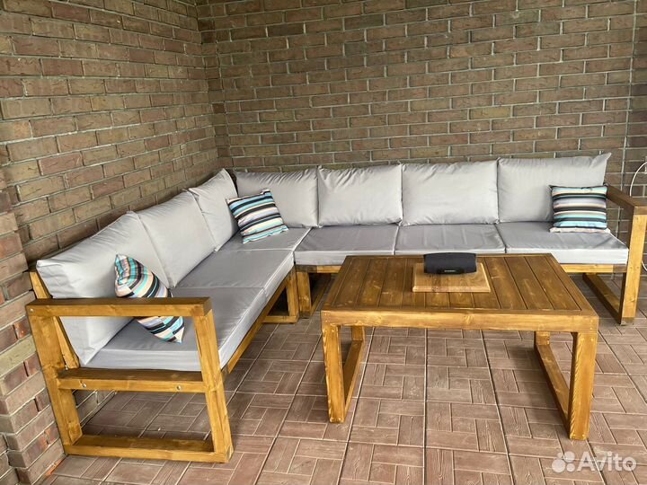 Набор просторной мебели «люкс» в террасу
