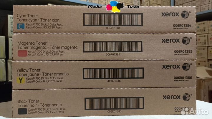 Тонер-картридж 006R01383 для Xerox 700/C75/J75 К