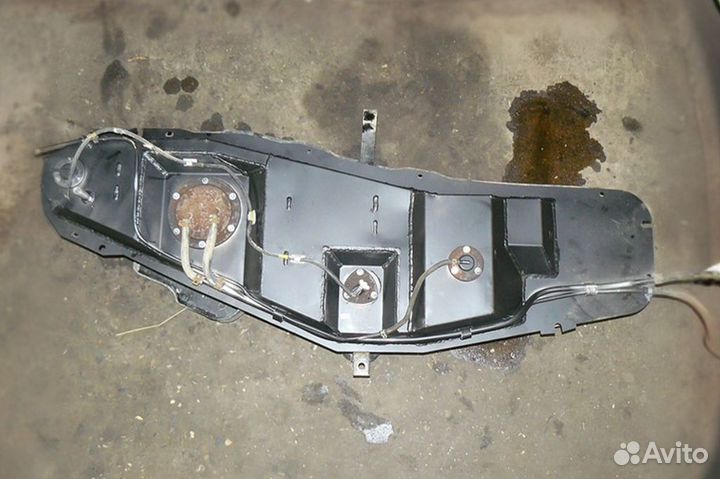 Алюминиевый топливный бак Pajero 3/4 коротыш