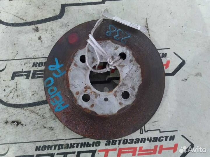 Диск тормозной toyota. sprinter carib sprinter marino sprinter trueno. ET176V ST170 ST170G передний