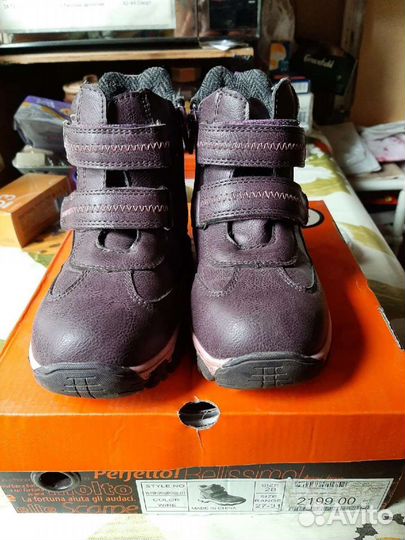 Ботинки демисезонные для девочки