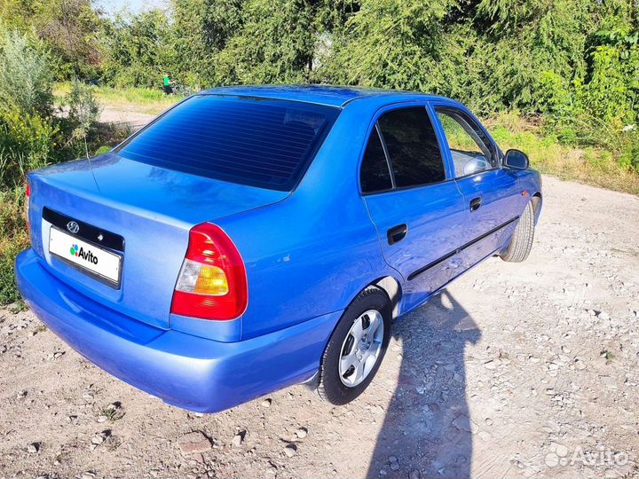 Hyundai Accent 1.5 МТ, 2006, 122 000 км