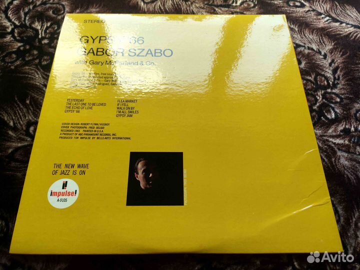 Gabor Szabo – Gypsy '66 – Impulse – US 1968 RVG