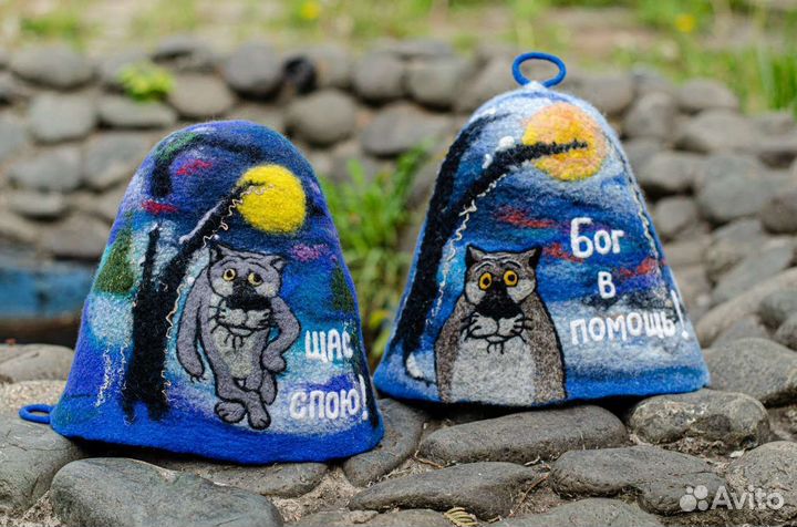 Шапка из овчины для Бани