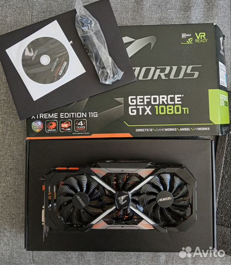 Aorus GeForce GTX 1080 Ti Xtreme Edition 11G