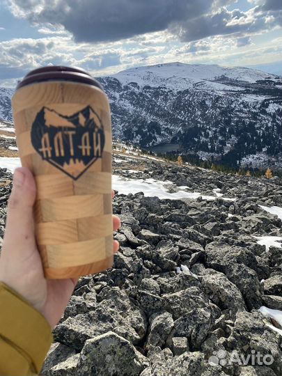 Кружки из дерева (Алтайский кедр)