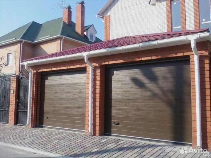 Ворота секционные гаражные
