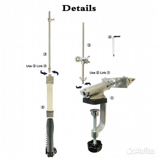 Точильный станок для ножей с брусками