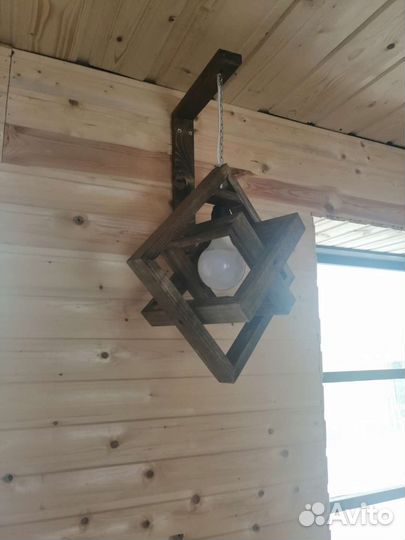 Настенный светильник бра лофт