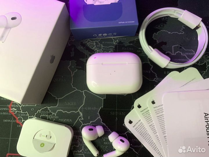 AirPods Pro 2 с шумоподавлением и прозрачностью