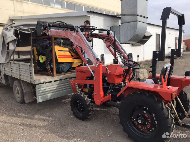 Мини-трактор УРАЛЕЦ 224, 2024