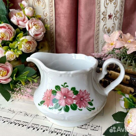 Соусник, молочник Винтаж Фарфор