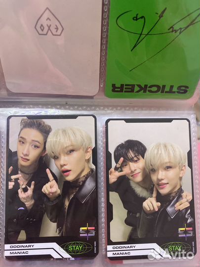 Официальные карты kpop straykids twice enhypen