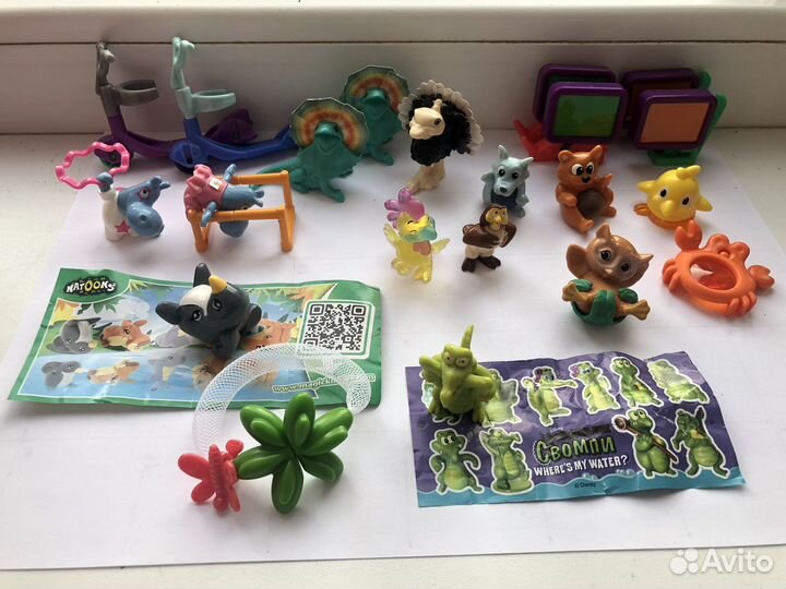 Фигурки киндер-сюрприз kinder