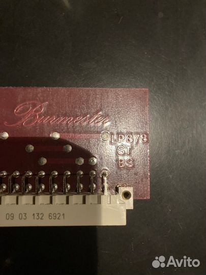 Burmester плата LP 878 стерео