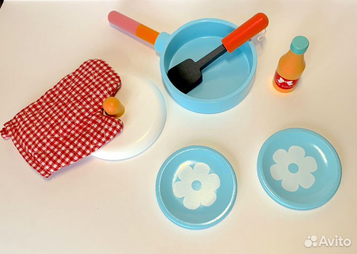 Деревянный кухонный набор для детей