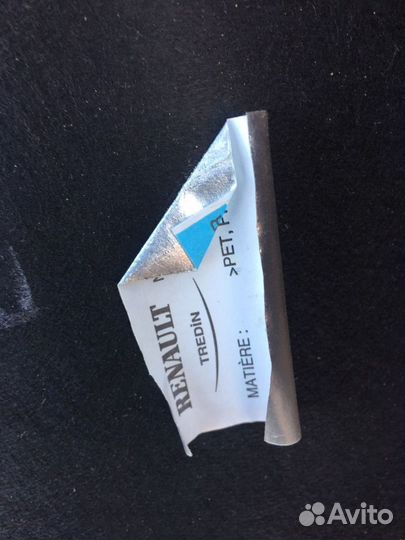 Обшивка багажника рено флюенс