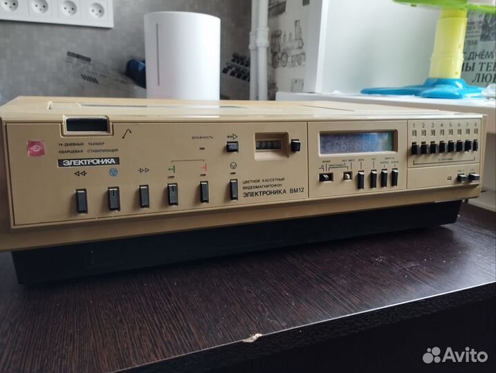 Видеомагнитофон электроника вм 12
