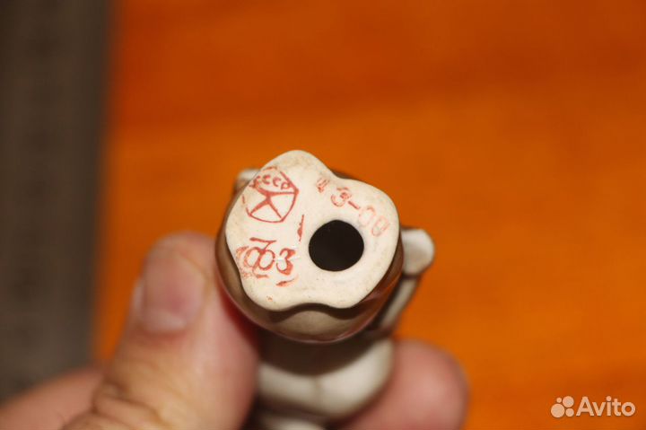 Фарфор, статуэтки. Олимпийский мишка 1980 СССР