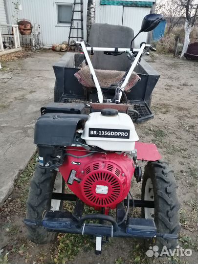 Продам мотоблок с телегой