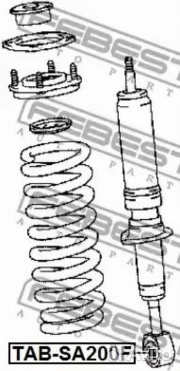 Febest TAB-SA200F Сайлентблок амортизационной стой