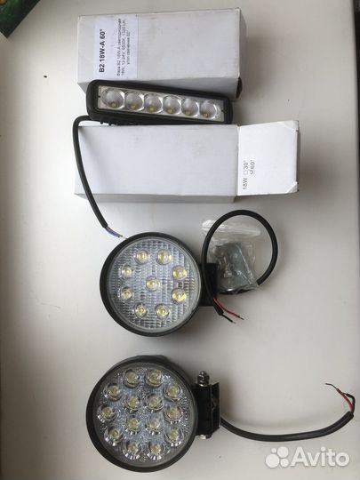 Светодиодные фары/ дхо