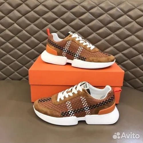 Кроссовки Кеды Hermes мужские Размер 39-45