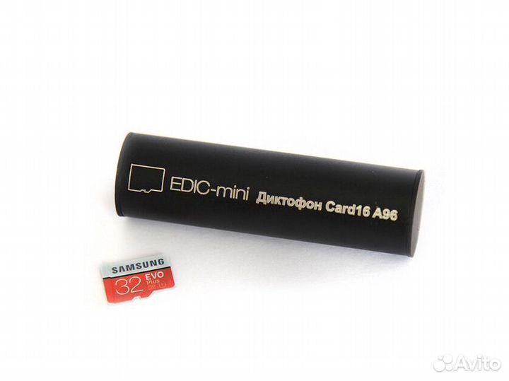 Диктофон edic-Mini Card 16 A96