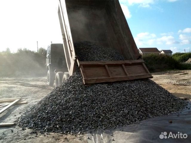 Песок намывной, щебень, бой бетона, грунт