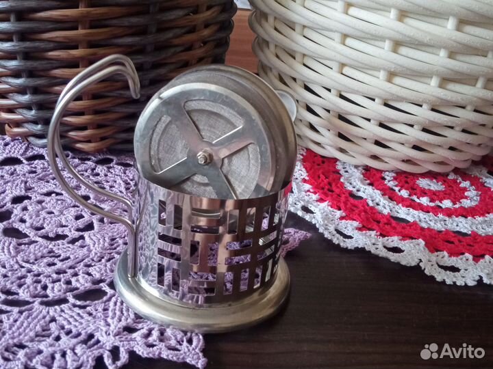 Френч пресс сталь,новый 800 мл