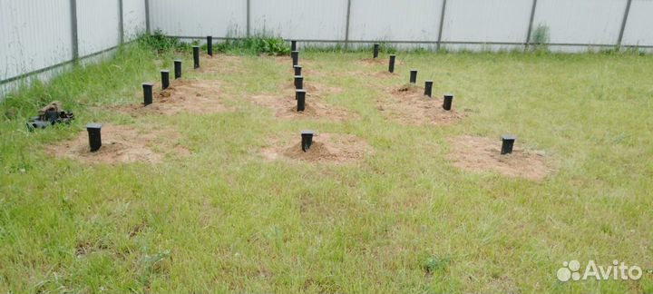 Винтовые сваи под ключ + монтаж