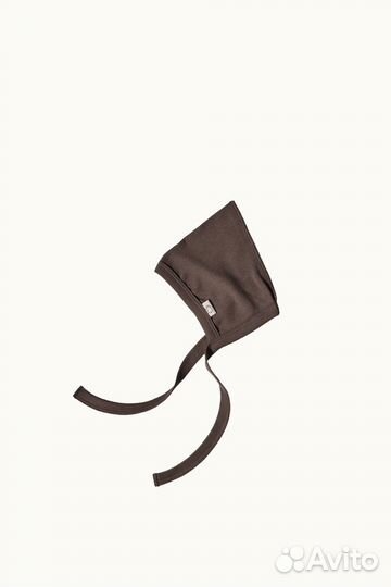 Шапочка-гномик шоколад 0-1 мес Awww.moscow